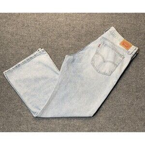 Levis '94 Baggy Bootcut Jeans Women's Size 33 Blue Denim Light Wash NWOT